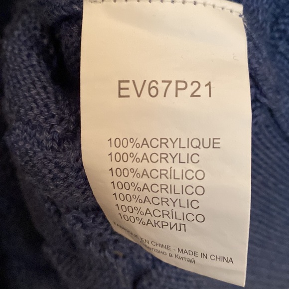 Molly Bracken Beautiful Blue Cardigan Sweater Size M - Picture 5 of 6